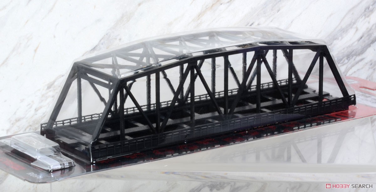 (Z) 複線トラス鉄橋 (黒) 220mm (1個入り) (鉄道模型) 商品画像3