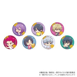 缶バッジ 「黒子のバスケ」 09 夏の練習ver. ボックス (ミニキャラ) (7個セット) (キャラクターグッズ)