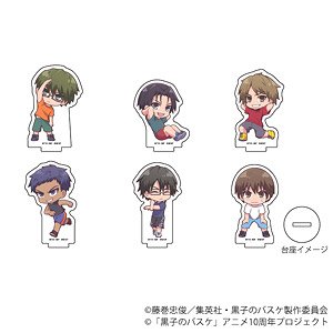 アクリルぷちスタンド 「黒子のバスケ」 05 夏の練習ver. ボックス (ミニキャラ) (6個セット) (キャラクターグッズ)