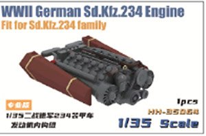 WWII German Sd.Kfz.234 Enging (Plastic model)