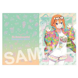 映画 五等分の花嫁 A4クリアファイル(Pastel Desserts) 4.中野四葉 (キャラクターグッズ)