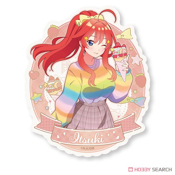 映画 五等分の花嫁 トラベルステッカー(Pastel Desserts) 5.中野五月 (キャラクターグッズ) 商品画像1