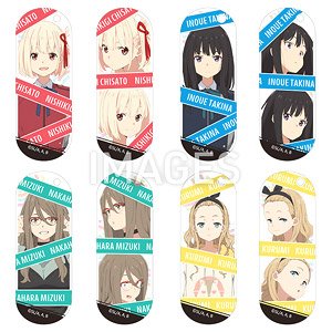 Lycoris Recoil Acrylic Layer Key Chain (Set of 8) (Anime Toy)