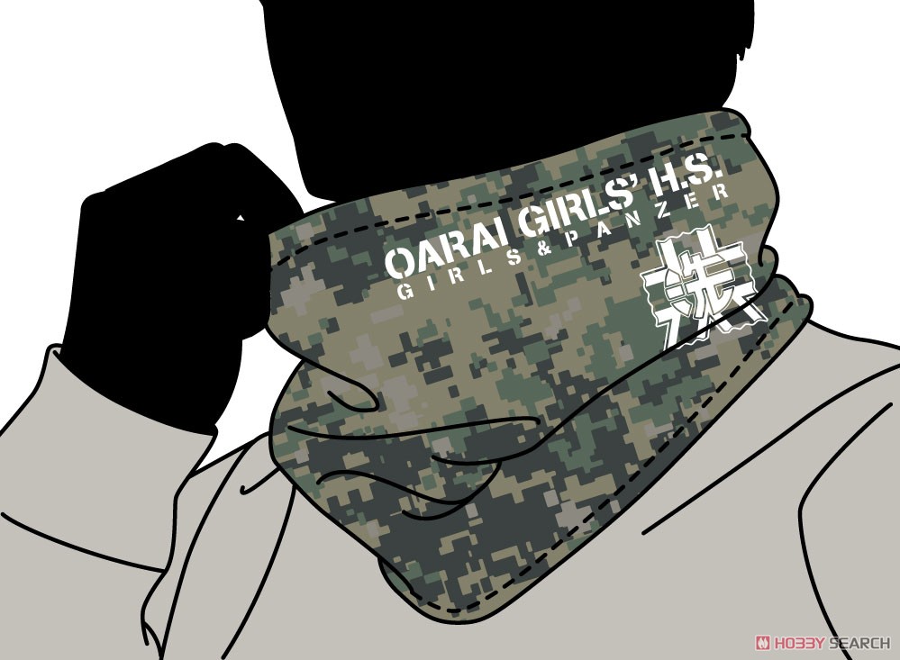 ガールズ＆パンツァー 最終章 大洗女子学園 ネックウォーマー (キャラクターグッズ) その他の画像1