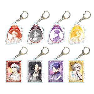 Trading Acrylic Key Ring Tokyo Ghoul Rain Ver. (Set of 8) (Anime Toy)