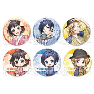 Trading Can Badge Heroines Run the Show: The Unpopular Girl and the Secret Task Yukata Ver. (Set of 6) (Anime Toy)