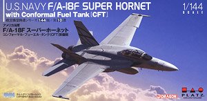 アメリカ海軍 F/A-18F スーパーホーネット コンフォーマル・フューエル・タンク(CFT) 装備機 (プラモデル)