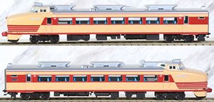 クハ481 (赤帯なし) 「ひたち」 2両セット (2両セット) (鉄道模型)