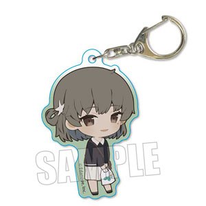 アクリルキーホルダー 鳩羽つぐ 緑色 (キャラクターグッズ)