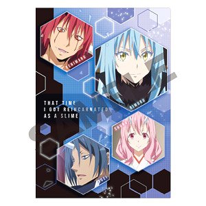 転生したらスライムだった件 シングルクリアファイル 集合 (キャラクターグッズ)