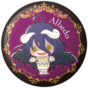 オーバーロードIV 缶バッジ アルベド (キャラクターグッズ)