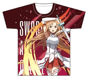 Sword Art Online Full Graphic T-Shirt B Asuna (Anime Toy)