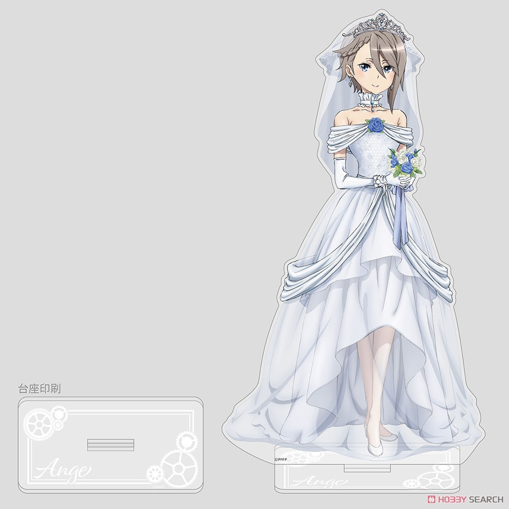 [プリンセス・プリンシパル Crown Handler] 描き下ろし特大アクリルスタンド (アンジェ/ウエディング) (キャラクターグッズ) 商品画像1