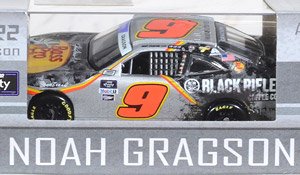 N.グラグソン バスプロ/ブラック・ライフル・コーヒー/トゥルー・ティンバー シボレー カマロ NASCAR Xfinity 2022 HELP A HERO 200 ウィナー (ミニカー)