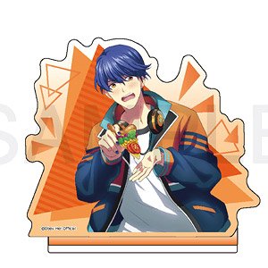 Obey Me! x Mixx Garden Doki Doki Cafe-hopping in Human World Bust Shot Acrylic Stand Leviathan (Anime Toy)