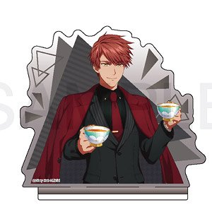 Obey Me! x Mixx Garden Doki Doki Cafe-hopping in Human World Bust Shot Acrylic Stand Diavolo (Anime Toy)