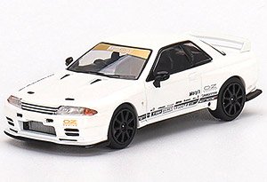Top Secret Nissan スカイライン GT-R VR32 ホワイト (右ハンドル) (ミニカー)