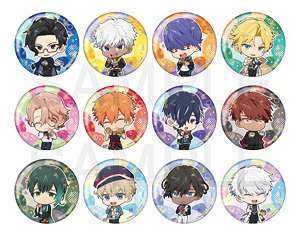 Obey Me! x Mixx Garden Doki Doki Cafe-hopping in Human World Trading Mini Chara Hologram Can Badge (Set of 5) (Anime Toy)
