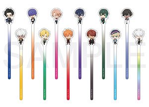 Obey Me! x Mixx Garden Doki Doki Cafe-hopping in Human World Trading Mini Chara Photo Props (Set of 5) (Anime Toy)