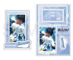 Obey Me! x Mixx Garden Card Petit Collection Frame Acrylic Stand Simeon (Anime Toy)