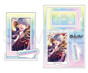 Obey Me! x Mixx Garden Card Petit Collection Frame Acrylic Stand Solomon (Anime Toy)
