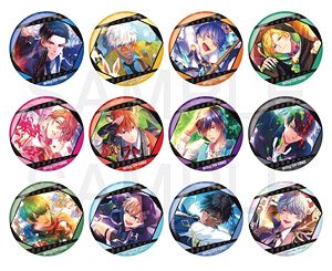 Obey Me! x Mixx Garden Card Petit Collection Trading Metallic Can Badge (Set of 5) (Anime Toy)