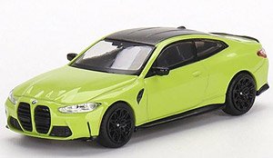 BMW M4 Competition (G82) Sao Paulo Yellow (LHD) (Diecast Car)