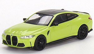 BMW M4 Competition (G82) Sao Paulo Yellow (RHD) (Diecast Car)