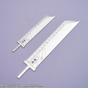 Final Fantasy VII Remake Aluminium Ruler Set [Buster Sword] (Anime Toy)