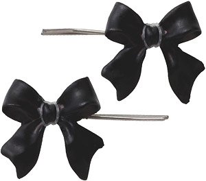 Doll Hairpin - Otome Ribbon - (Black Chocolate) (Fashion Doll)