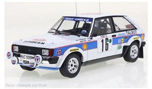 タルボ サンビーム ロータス 1981年モンテカルロラリー #16 G.Frequelin/J.Todt (ミニカー)