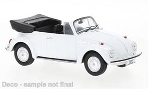 VW ビートル 1302 LS カブリオレ 1971 ホワイト (ミニカー)