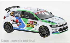 VW ポロ Gti R5 2021年イープルラリー #37 V.Verschueren/F.Cuvelier (ミニカー)