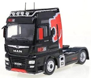 MAN TGX XXL D38 ブラック (ミニカー)