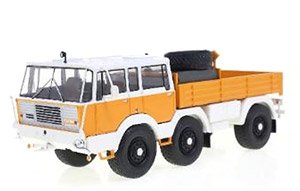 タトラ 813 6X6 「KOLOS」 1968 オレンジ/ホワイト (ミニカー)