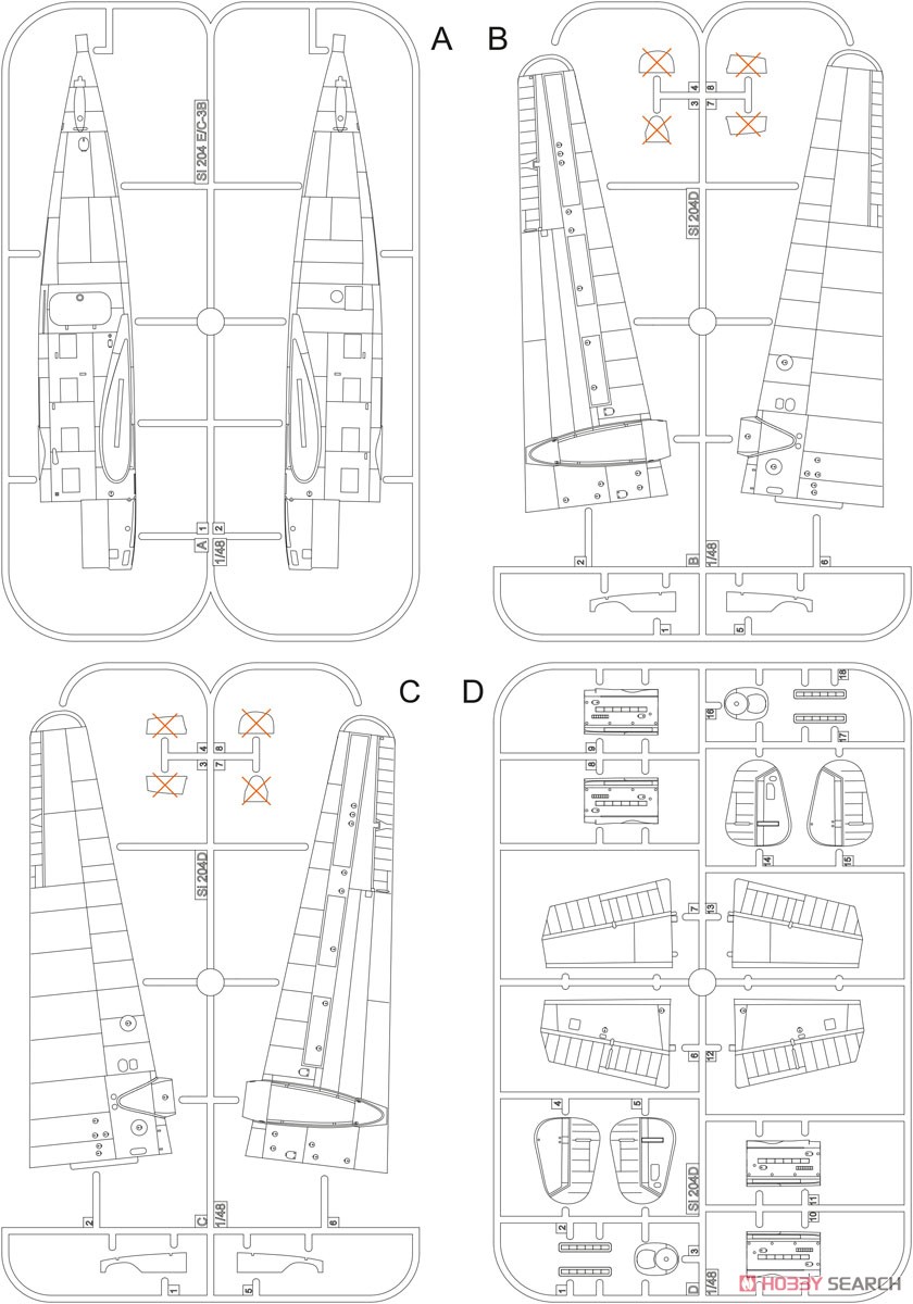 Aero C-3B `Czechoslovak Bomber-Trainer` (Plastic model) 設計図1 Modal
