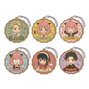 Spy x Family Cookie Rubber Mascot (Set of 6) (Anime Toy)
