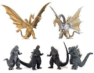 Hyper Modeling Series All-time Godzilla & the Kaiju Selections Part.1 (Set of 6) (Completed)