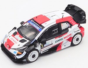 トヨタ ヤリス WRC 2021 ラリー・モンツァ 優勝 No.1 S・オジェ/J・イングラシア (ミニカー)