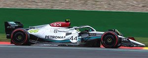 Mercedes-AMG Petronas F1 W13 E Performance No.44 Belgian GP 2022 Lewis Hamilton (ミニカー)