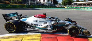 Mercedes-AMG Petronas F1 W13 E Performance No.63 4th Belgian GP 2022 George Russell (ミニカー)