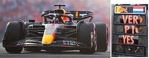 Oracle Red Bull Racing RB18 No.1 Winner Dutch GP 2022 30th Career Win Max Verstappen (ミニカー)