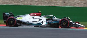 Mercedes-AMG Petronas F1 W13 E Performance No.44 Belgian GP 2022 Lewis Hamilton (ミニカー)