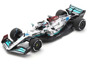 Mercedes-AMG Petronas F1 W13 E Performance No.63 4th Belgian GP 2022 George Russell (ミニカー)