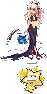 TV Animation [The Demon Girl Next Door 2-Chome] [Especially Illustrated] Big Acrylic Stand Party Dress (3) Lilith (Anime Toy)