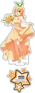 TV Animation [The Demon Girl Next Door 2-Chome] [Especially Illustrated] Big Acrylic Stand Party Dress (4) Mikan Hinatsuki (Anime Toy)