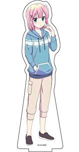TV Animation [The Demon Girl Next Door 2-Chome] Big Acrylic Stand [Vol.2] (2) Momo Chiyoda (Casual Wear) (Anime Toy)