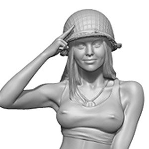 Ava Short Top (Plastic model)