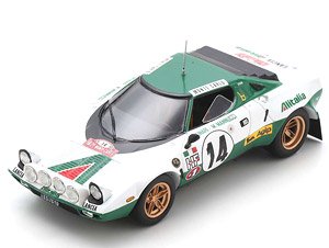 Lancia Stratos HF No.14 Winner Rally Monte Carlo 1975 S.Munari - M.Mannucci (ミニカー)