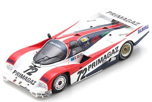 Porsche 962 C No.72 11th 24H Le Mans 1988 P.Yver - J.Lassig - D.Wood (Diecast Car)